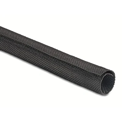 Afbeelding van HellermannTyton 170 01015 Twist In 25 gevlochten slang zwart polyester 19 tot mm 2 m