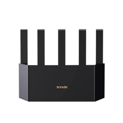 Afbeelding van Tenda RX2L Pro AX1500Mbps Router WiFi 6 Dual Band, 1201Mbps/5GHz en 300Mbps/2.4GHz, 5 antennes met hoge versterking, 4 Gigabit poorten, ouderbediening, WiFi+ technologie, WPA3, warmteafvoer