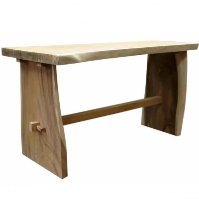 Afbeelding van Boomstam bartafel 220x70xH110 cm bladdikte 8