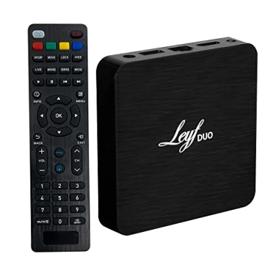 Afbeelding van Android TV Box 10.0, H313 Quad Core Arm Cortex A53, 2 GB RAM 16 ROM Smart Box, Ondersteuning 4K 60Fps 3D HDR resolutie, WiFi 5G, Ethernet, 2x USB 2.0, HDMI, Netflix, YouTube, Video