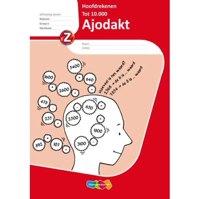 Afbeelding van Ajodakt Hoofdrekenen set a 5 ex groep 6 Werkboek (Paperback)