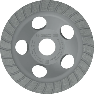 Afbeelding van Bosch Accessories 2608201231 Diamant komschijf Best for Universal Turbo, 125 x 22,23 5 mm, geel Diameter: mm 1 stuk(s)