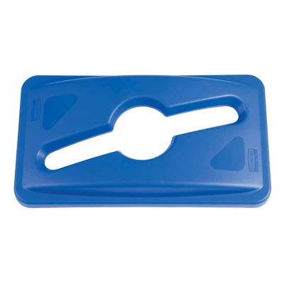 Afbeelding van Rubbermaid gecombineerd deksel blauw