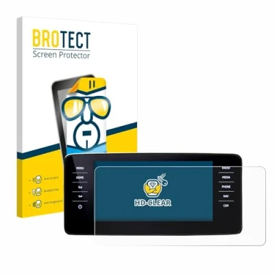 Afbeelding van BROTECT Screenprotector voor Skoda Kamiq 2021 Folie Beschermfolie transparant