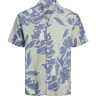 Afbeelding van Jack &amp; Jones Overhemd Regular Fit Groen 5XL Grote Maten