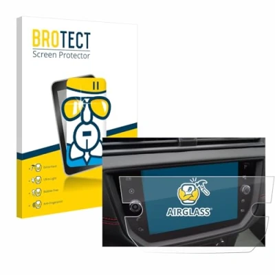 Afbeelding van BROTECT Glas Screen Protector voor Seat Arona FR Stereo BJ 2019 Schermbeschermer [9H Hardheid, Beschermglas Folie niet Gehard Glas]