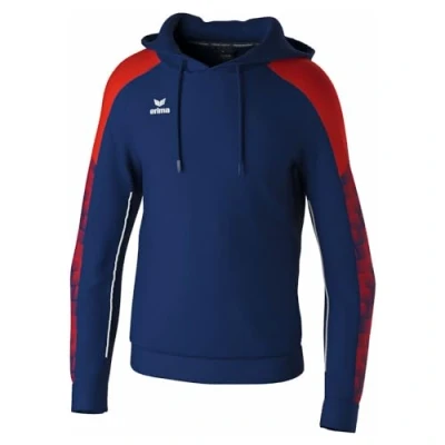 Afbeelding van ERIMA EVO STAR sweatshirt met capuchon new navy/rood / 128