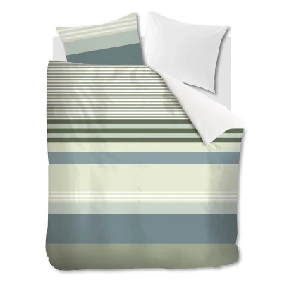 Afbeelding van Snoozing Fabio Dekbedovertrek Tweepersoons 200x200/220 cm Green