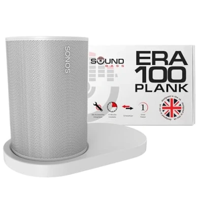 Afbeelding van ERA100 Plank Wandmontage, Compatibel met Sonos ERA 100 Luidspreker, Beugel, Snoerbeheer, Montagehardware (Wit)