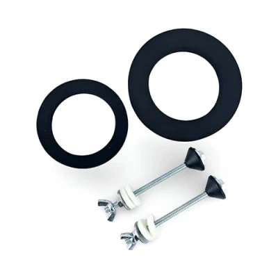 Afbeelding van Lekkende reparatieset voor toiletreservoirs Sluitkoppeling Tank Pan Bevestigingsset met Seal Foam Donut Wasmachine, Toilet Bouten en Wasmachines