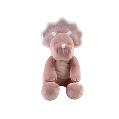 Afbeelding van Noukie&#039;s Knuffel Small 25 cm Popsie Poederroze Dino