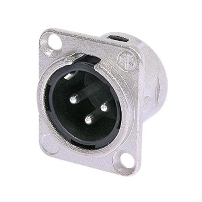 Afbeelding van Neutrik NC3MDL1 XLR inbouwbus mannelijk