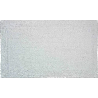 Afbeelding van Grund Badmat, Ultrazacht, absorberend en aan beide zijden bruikbaar, Organisch katoen, 5 jaar garantie, LUXOR, Badmat 70x120 cm, Wit