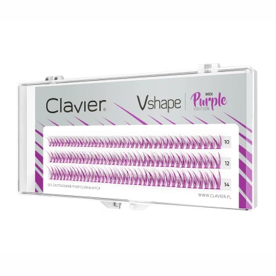 Afbeelding van Clavier V Shape 10,12,14 Mix Edition Purple