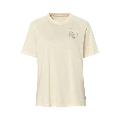 Afbeelding van Vaude Sport Tshirt, Dames, Maat: 36, Ecru