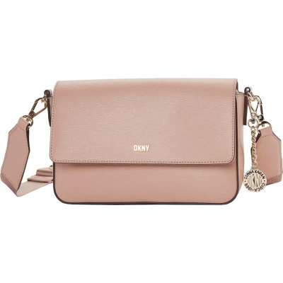 Afbeelding van DKNY Bryant PARK FLAP Cbody Schoudertas, Dames, Maat: One Size, Cameo