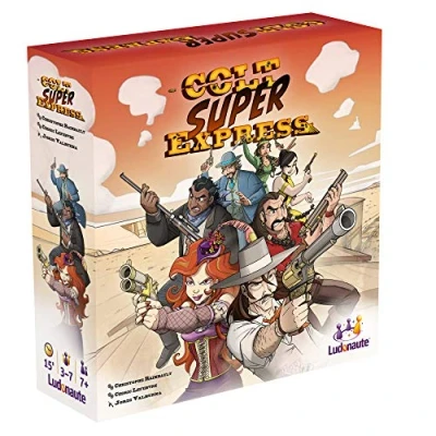 Afbeelding van Ludonaute Colt Super Express gezelschapsspel confronteringsspel nog leuker en dynamischer dan
