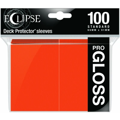 Afbeelding van Eclipse Gloss Deck Protectors Pumpkin Orange (100 stuks)