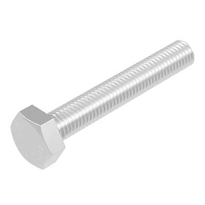 Afbeelding van SECCARO Zeskantschroef M10 x 65 mm, roestvrij staal V2A VA A2, DIN 933 / ISO 4017, zeskant, 20 stuks