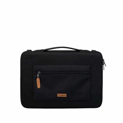 Afbeelding van Cabaia Laptoptas Dames Zwart Recycled polyester