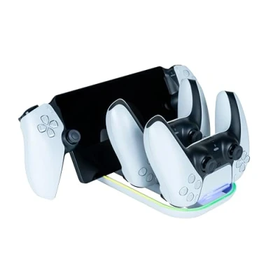Afbeelding van Nacon PS Portal en PS5 Controller Oplaadstation RGB