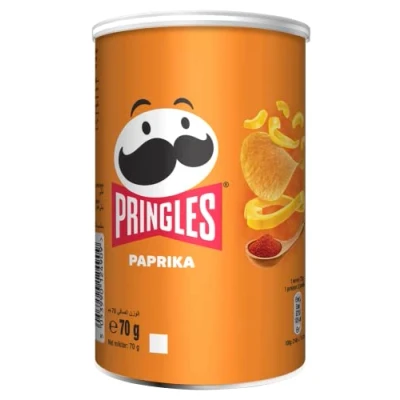 Afbeelding van Chips dakpannen, paprika, 12 x 70 g