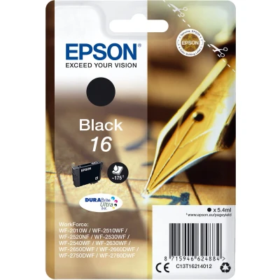 Afbeelding van Epson 16 Inktcartridge / Zwart