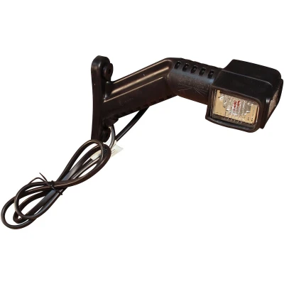 Afbeelding van Contourlamp rechts Aspöck Superpoint 4 LED Rood / wit oranje 1.0m DC kabel Aspock Contourverlichting (Oranje,Wit) BouwmanAanhangwagens.nl