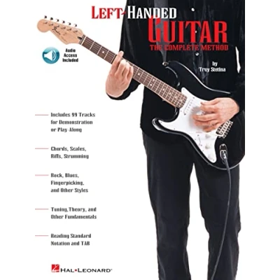 Afbeelding van Left handed guitar + cd guitare +cd: The Complete Method