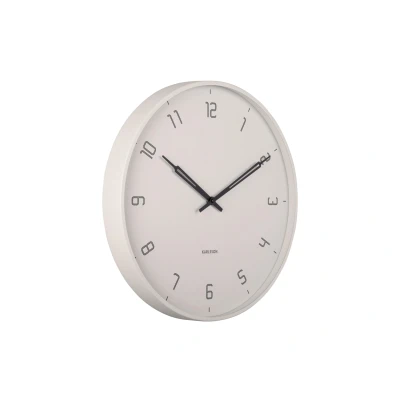 Afbeelding van Karlsson Wandklok Stark Rond Warm Grijs Ø40cm