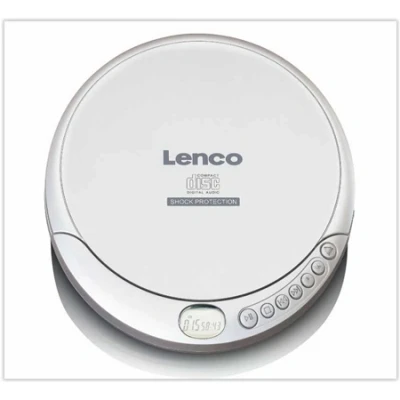 Afbeelding van Lenco CD 201SI Portable speler met anti shock Zilver Silver