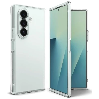 Afbeelding van Ringke Fusion Compatibel met [Samsung Galaxy Z Fold 7] Case Hosje Krasbestendige Slanke Transparante Beschermhoes Schokbestendige Bumper Clear