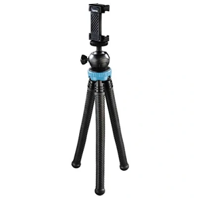 Afbeelding van Hama Statief FlexPro Voor Smartphone GoPro En Fotocamera&#039;s 27 Cm Blauw