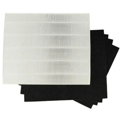 Afbeelding van vhbw Filterset compatibel met Winix P150 luchtreiniger, vervanging voor 15HC, WRF15 HC, 123050 (4 x actieve koolfilter + 1 HEPA filter) luchtfilter
