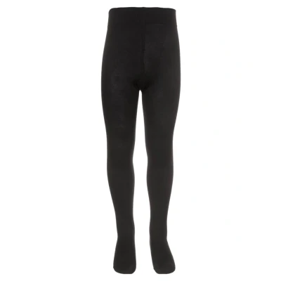 Afbeelding van FALKE Uniseks kind Panty Cotton Touch K TI Katoen Dun eenkleurig 1 Stuk, Zwart (Black 3000), 122 128