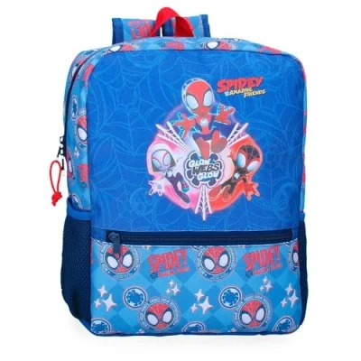 Afbeelding van Joumma Marvel Power of 3 Schoolrugzak, Blauw, 25 x 33 12 cm, polyester, 9,8 l, schoolrugzak