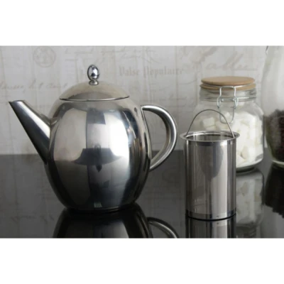 Afbeelding van Theepot La Cafetiere Paris 500 ml RVS Zilver