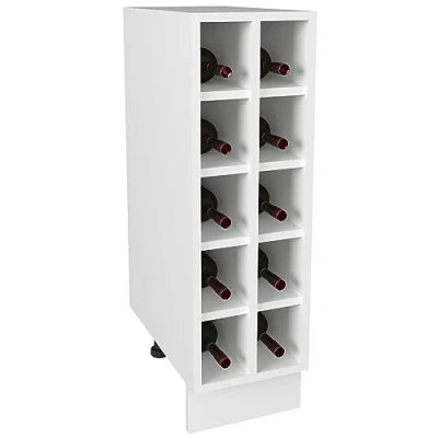 Afbeelding van VCM Wijnrek Breedte 25 cm Plank Keuken Onderkast Esilo