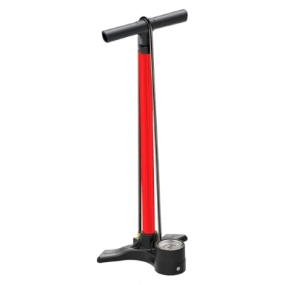 Afbeelding van Lezyne Macro Floor Drive Fietspomp rood/zwart