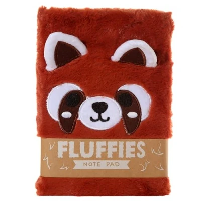 Afbeelding van Puckator Bloc Notes Adoramals Fluffies Panda Roux