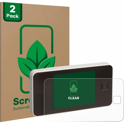 Afbeelding van ScreenLeaf Screenprotector voor Burg Wächter eGuard DG 8100 Duurzame schermbescherming Folie Beschermfolie transparant (2 Stuks)