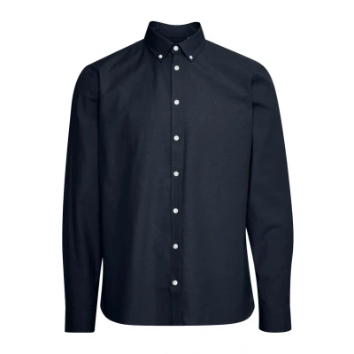 Afbeelding van Casual Friday Anton Oxford Overhemd, Heren, Maat: Medium, Navy blazer