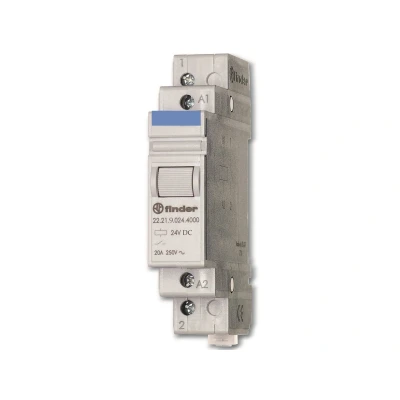 Afbeelding van Finder 22.21.9.012.4000 Industrieel relais Nominale spanning: 12 V/DC Schakelstroom (max.): 20 A 1x NO 1 stuk(s)