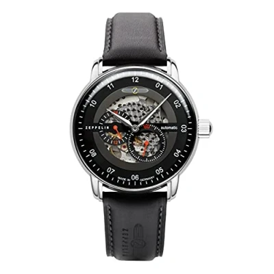 Afbeelding van Zeppelin NEW CAPTAIN&#039;S LINE Chronograaf, Heren, Maat: One Size, Schwarz