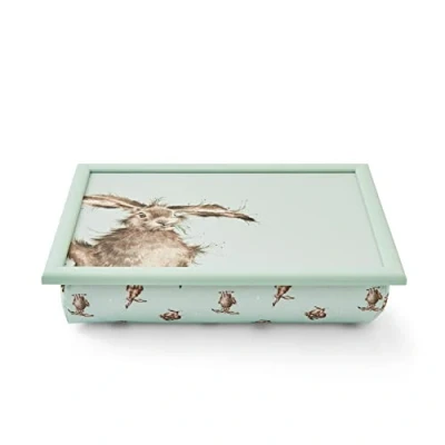 Afbeelding van Sara Miller X0019968892 Wrendale Designs Hare Gekleurde Lap Tray, Hout