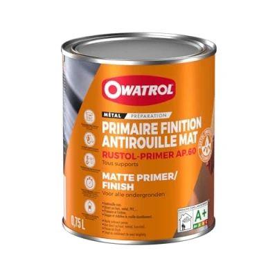 Afbeelding van owatrol rustol primer ap.60 zwart 0.75 ltr