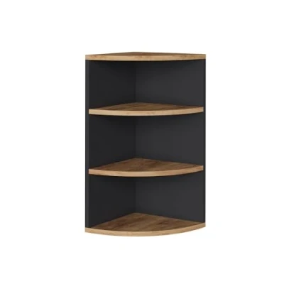 Afbeelding van Vicco Hoekstelling Ecki, antraciet/Goldkraft Eiken, 30 x 60 cm