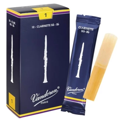 Afbeelding van Vandoren Traditional rieten Bb klarinet 1, 10 stuks