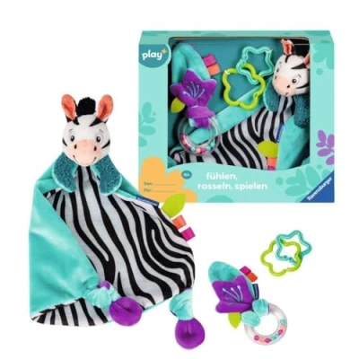 Afbeelding van Ravensburger play+ geschenkset: Zebra voelen, rammelen, spelen