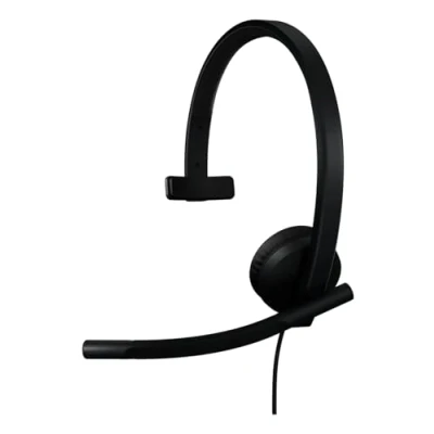 Afbeelding van Logitech USB hoofdtelefoon mono H570e (Bedraad, C), Kantoorheadset, Zwart